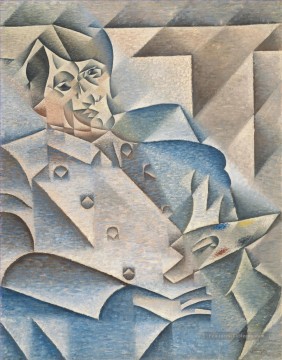 Portrait de Pablo Picasso Juan Gris Peinture à l'huile